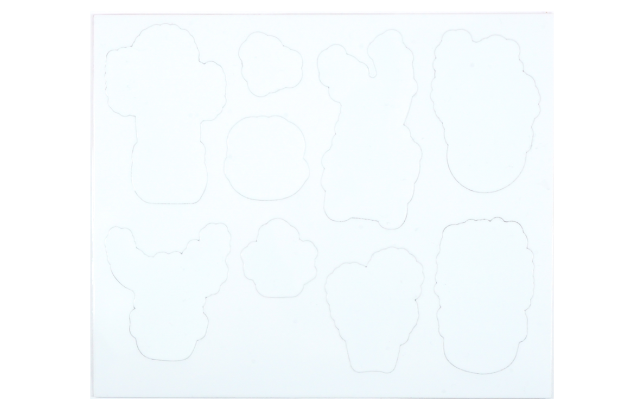 สติ๊กเกอร์สะท้อนแสง ด้านหลัง